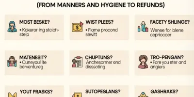 1인샵에서 예약 전에 꼭 물어봐야 할 질문 7가지 (매너, 위생, 환불까지)